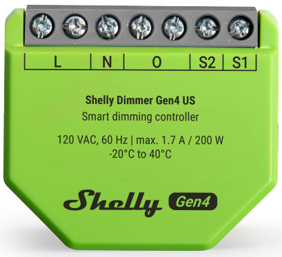 Shelly Dimmer Gen4 US